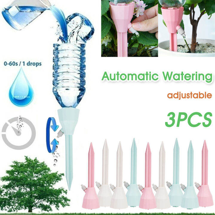 [Ready Stock]3Pcs Drip Irrigation System Automatic Self Watering Spikes