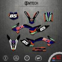 DSMTECH For SX85 2013-2017 Motorcycle Team Graphics Decals Kit For KTM SX 85 2013 2014 2015 2016 2017 Customized Stickers