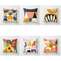 「Xibu workshop」ปลอกหมอน HouseHome ForCushion Cover 45X4540X40Cm 40X40Cm 50x50Room 60x60cm นามธรรม