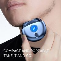 ZZOOI Portable Electric Shaver Face Beard Trimmer Hair Removal Safety Razor Facial Razor Mens Shaving Machine Hair Remover For Man