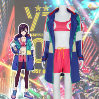 Zom 100: Bucket List of the Dead Mikazuki Shizuka Cosplay Costume Coat Shorts Top Set Anime Uniform Halloween Party