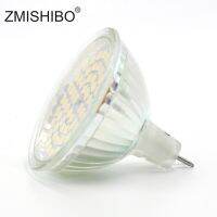 【⊕Good quality⊕】 yanjina85828158 Zmishibo หลอดไฟ Led Gu5.3 Mr16 12V 60led ถ้วยสว่างมากห้องนั่งเล่นไฟสปอร์ตไลท์ Smd2835อุ่น/เย็นสีขาวมุม120องศา