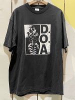 DOA Punk rock vintage band tee DOA dead on arrival Gun