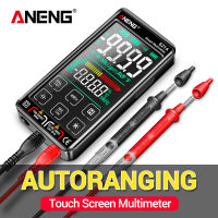 ANENG 621A หน้าจอสัมผัสอัจฉริยะดิจิตอลมัลติมิเตอร์9999นับช่วงอัตโนมัติแบบชาร์จไฟแบบพกพา NCV สากลมิเตอร์โวลต์มิเตอร์แอมมิเตอร์