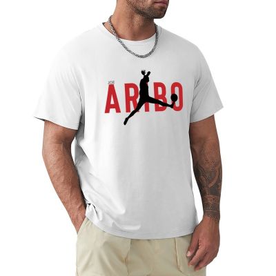 เสื้อยืด Air Aribo เสื้อยืดที่กำหนดเองเสื้อยืดผู้ชายผ้าฝ้าย