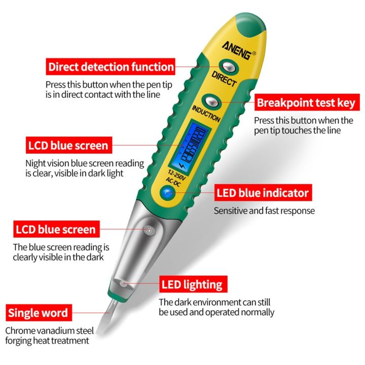 non-contact-digital-test-pencil-tester-electrical-voltage-detector-pen-lcd-display-screwdriver-ac-dc-12-250v-electrician-tools