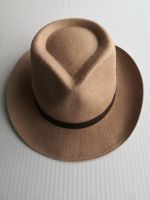 หมวก​คาวบอย​ปานามา​Panama cowboys hat pnh0004หมวกทรงคาวบอย หมวกทรงเฟโดร่า หมวกสักหลาด คาดเข็มขัด ใส่ได้ทั้งผู้ชาย และผู้หญิง pnh0004