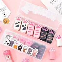 【CW】 6pcs/lot Cat Claw Mini Correction Tape Kawaii White Out Corrector Promotional Gift Stationery Student Prize School Office Supply