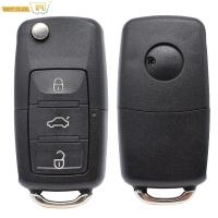 3ปุ่ม Key Shell สำหรับ Fabia Octavia Superb สำหรับที่นั่ง Leon Toledo Altea Ibiza 2004 2005 2006 Remote Fob Case ไม่มีใบมีด