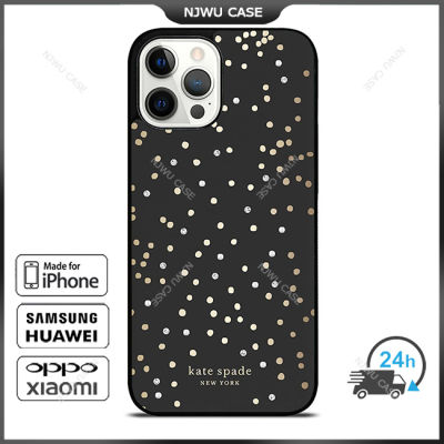 KateSpade 32 Phone Case for iPhone 14 Pro Max / iPhone 13 Pro Max / iPhone 12 Pro Max / XS Max / Samsung Galaxy Note 10 Plus / S22 Ultra / S21 Plus Anti-fall Protective Case Cover