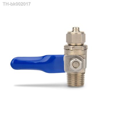 ❧✵ Ball valve fittings for water purifier faucet of household kitchen 6.35mm OD Hose 1/4 Male Thread