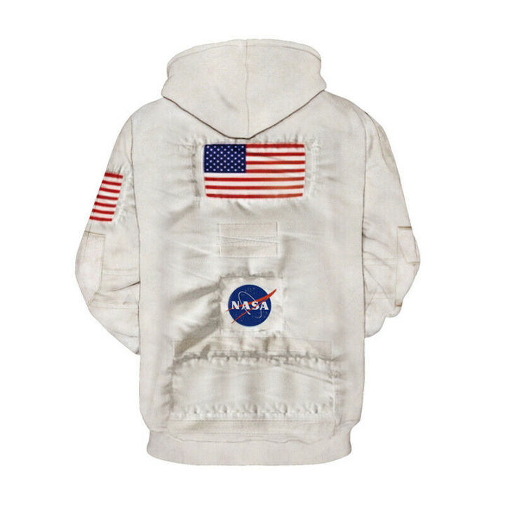 hnf531-นักบินอวกาศ-nasa-apollo-hoodie-3d-เสื้อกันหนาวพิมพ์ลายยานอวกาศแขนยาว-top-แจ็กเกตสวมศีรษะ