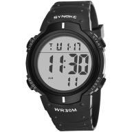 Đồng hồ thể thao nam - đồng hồ điện tử giá rẻ dây cao su Synoke 9668 thumbnail