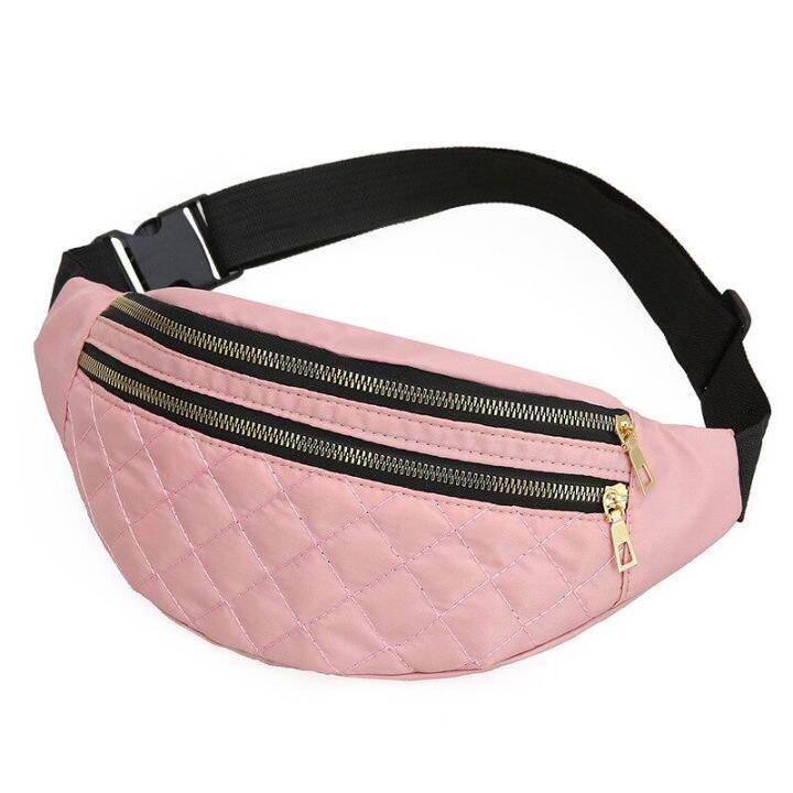 waist-bag-women-men-waterproof-pocket-fashion-casual-chest-handbag-unisex-sports-travel-purse-plaid-waist-pack-belly-bags-case-running-belt