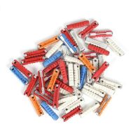 【DT】hot！ 50pcs Classic Car Fuse Plastic Zinc 5A 8A 16A 25A Automotive  Connection Visible