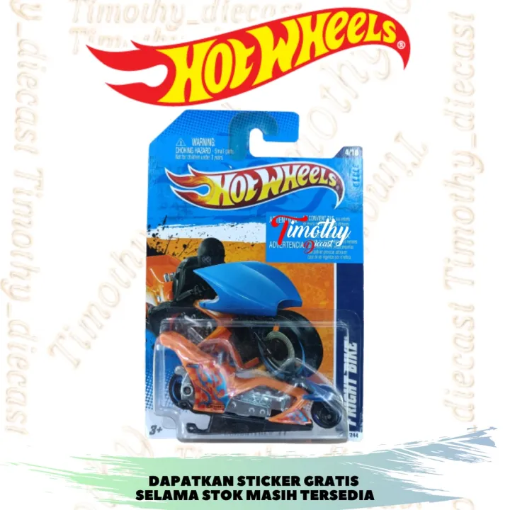 Hot Wheels Dragsterz 11 Orange Fright Bike Edisi Kolektor Lazada