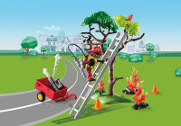 Playmobil 70917 DUCK ON CALL - Fire Rescue Action Cat Rescue นักดับเพลิงกู้ภัยแมว