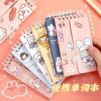 Vertical Cartoon Coil Notebooks Cute Rabbit Girl Thickened Notepad Student Stationery School Supplies Present for Children