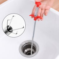 23.6 Inch Drain Snake Sink Drain Cleaner Remover Cleaning Tools For Kitchen Sink Sewer Sewer Spring Grip Cleaner Traps Drains