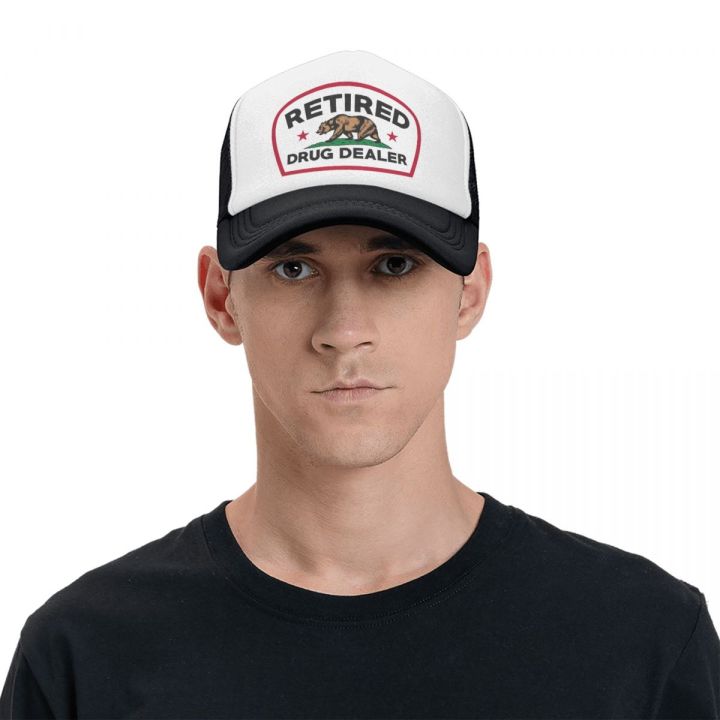 หมวกป้องกันแสงแดดเบสบอลผู้ค้ายา-2023-หมวกแก๊ปปรับได้หมวกเบสบอลแคลิฟอร์เนียฤดูร้อนหมวกแก๊ป