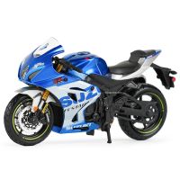 1:18แบบคงที่ Bburago 2021รถ GSX-R1000R ซูซูกิของเล่นแบบจำลองรถมอเตอร์ไซค์ของสะสม