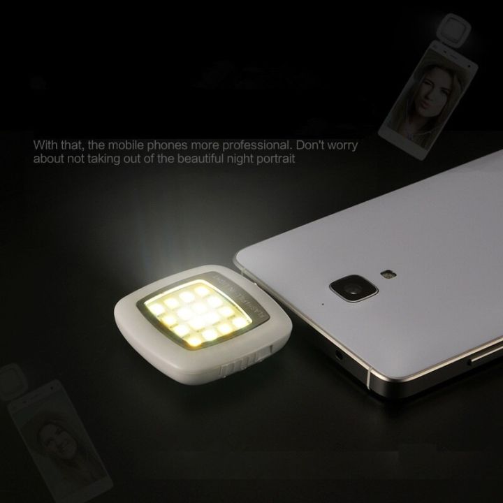 โคมไฟกล้อง-led-16แฟลชเซลฟี่แบบชาร์จได้พกพาใหม่2020สำหรับ-iphone-6-6-s-samsung-htc-lg-xiaomi-โทรศัพท์มือถือ
