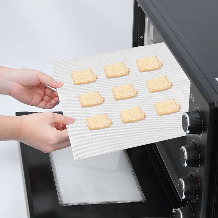 10pcs-non-stick-silicone-dehydrator-sheets-14-x-14-inch-bread-silicone-screen-mesh-mat-for-fruit-dryer-dumpling