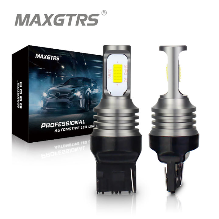 MAXGTRS W21W LED Bulbs 3570 CSP-Chip T20 7440 LED Lamps 6000K