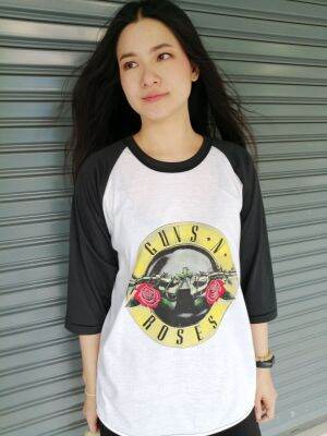 เสื้อ​วง​Gun​NRoses​ผ้า​บาง​50