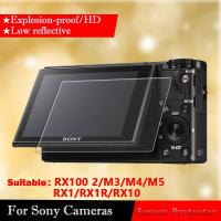 【✱2023 HOT✱】 uk7asf กระจกเทมเปอร์ปกป้องหน้าจอสำหรับ Sony Rx100 M5 M4 M3 M2 Rx1 Rx10 A7r2 A7m2 A7sii ฟิล์มกล้องฟิล์มเหล็ก Rx100m5 Rx100m4 3 2 1