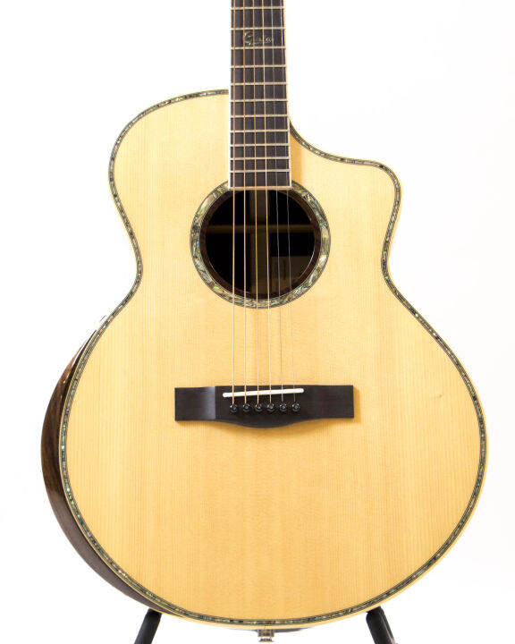 กีตาร์โปร่งไฟฟ้า-gusta-gjx350c-acoustic-electric-guitar