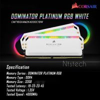 ?✨Corsair Dominator Platinum RGB 32GB (4x8GB) 4000MHz CL19 CMT32GX4M4K4000C19W