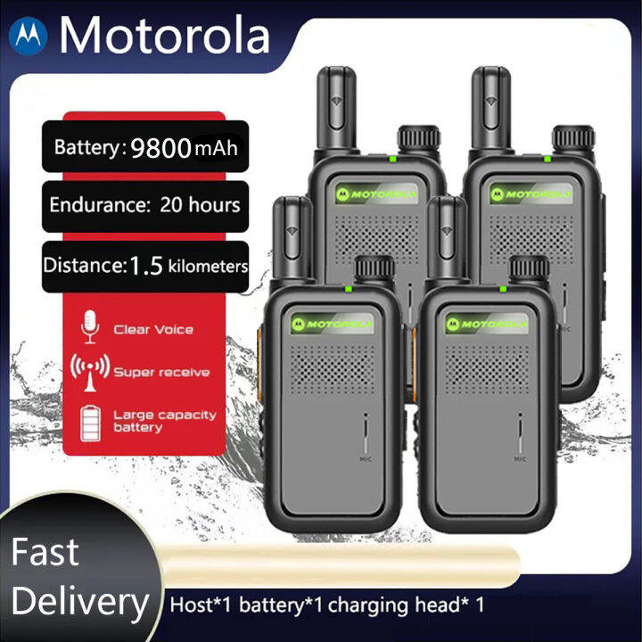 Wacky Talky Radio Walkie Talkie Long Range Battery 9800mhA Two Way