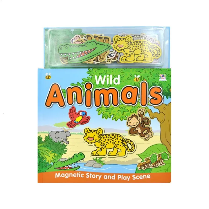 Magnetic story and play scene wild animals understanding wild animals ...