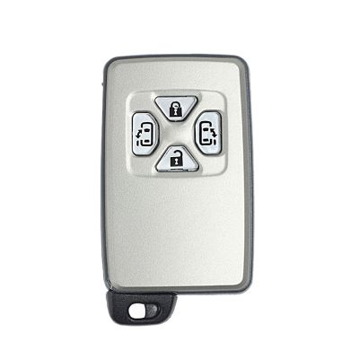 Car Smart Card Remote Car Key Shell Case Fob For Toyota Alphard Estima Vellfire