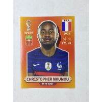 Christopher Nkunku สติ๊กเกอร์สะสม ฟุตบอลโลก world cup 2022 France ของสะสมทีมฟุตบอล ฝรั่งเศส