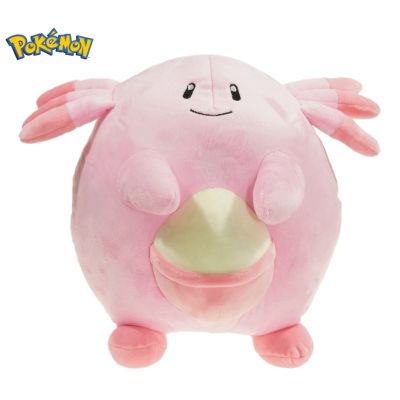 ตุ๊กตาการ์ตูนของเล่นตุ๊กตาโปเกมอน Chansey ตุ๊กตานุ่มยัดไส้น่ารักขนาด15/30ซม. หมอนของขวัญวันเกิดเอลฟ์อะนิเมะน่ารักสำหรับเด็ก