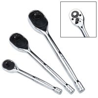 1Pc 1/4 quot; 3/8 quot; 1/2 quot; Inch High Torque Ratchet Wrench Reversible Adjustable Quick Release Ratchet Wrench Socket Wrench Hand Tool