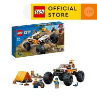 LEGO City 60387 4x4 Off-Roader Adventures Building Toy Set (252 Pieces)