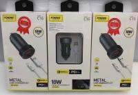 Foneng C16 อุปกรณ์ชาร์จรถ สำหรับ TypeC + USB หัวชาร์จพร้อมสายชาร์จ Car Charger