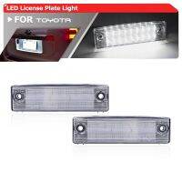 GDJ15 GRJ15สำหรับ TRJ150 Toyota Land Cruiser ปราโด้โคมไฟป้ายอัตโนมัติแคนบัส SMD ป้ายทะเบียน Led สีขาวสำหรับ GX470 Lexus