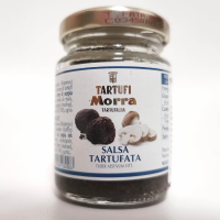 Morra Tartufalba Mushrooms and Truffles Sauce โมร่า ทาทูฟอัลบา ซอสเห็ดผสมเห็ดทราฟเฟิล 80 กรัม