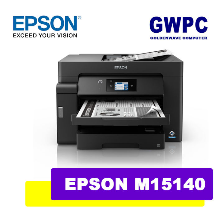 Epson Ecotank Monochrome M15140 A3 Wi Fi Duplex All In One Ink Tank Printer Black Only Lazada Ph 2478