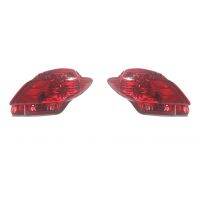 1Pair Car Rear Bumper Fog Light Parking Warning Reflector Taillights Brake Lamp for Lexus RX270 RX350 RX450H 2009-2015