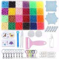 Water Beads DIY Set Pearl Box Spray Bead Pegboard Game Puzzle Kit Accessories Kids Designer Toys for Girls Children 8 10 years