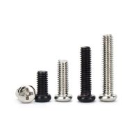 10-100pcs DIN7985  M1 M1.2 M1.4 M1.6 M2 M2.5 M3 M4 M5 Pan Head Phillips (Cross recessed pan head) Screw Fasteners