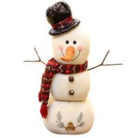 Christmas Decorations Linen Christmas Dolls Snowmen Dolls Snowman Decorations