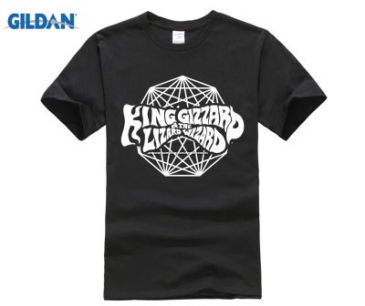 Designing Camisa Homme King Gizzard And The Lizard Wizard Western Black T Shirt For Men Tshirt Knitted 100% cotton
