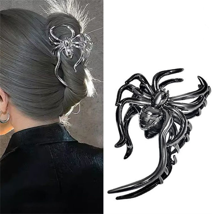 shark-hair-clip-sweet-hair-clip-cool-hair-accessories-spider-hair-claw-clip-gothic-hair-accessories