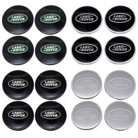 Auto parts 4pcs/set 6.2cm Car Wheel Center Hub Caps Covers for Land Rover Discovery Range Rover Evoque Velar Vogue Defender Aurora Auto Emblem Badge